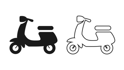 scooter isolated on white © Kurt