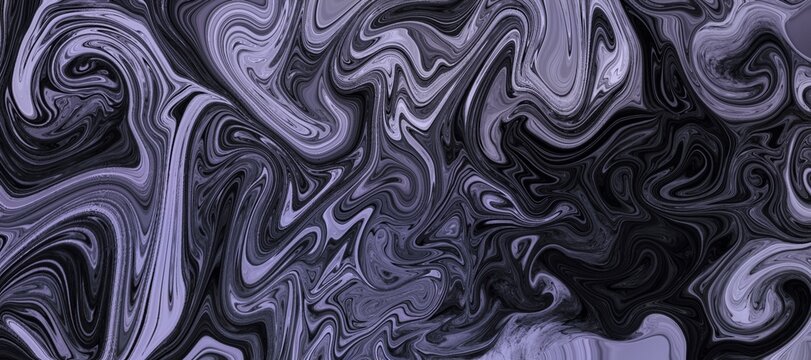 Purple and black Vintage Marble Paper
