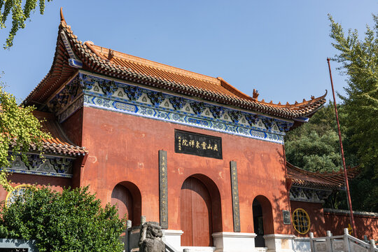 Shimen National Forest Park Temple, Changde, Hunan China