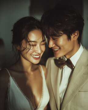 Romantic Wedding Couple Portrait Session