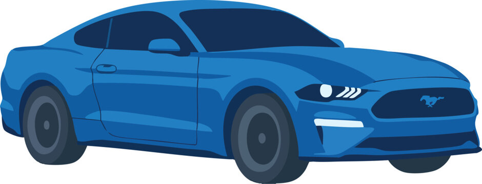A profile view of a fast blue sports vehicle driving on a highway showing aerodynamic design features and high performance capabilities for automotive enthusiasts wanting luxury travel
