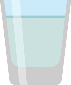 Clear Drinking Glass Filled With Fresh Liquid Representing Healthy Daily Hydration Choices For Active Lifestyles And Essential Wellness Habits Required To Maintain Proper Body Functionality