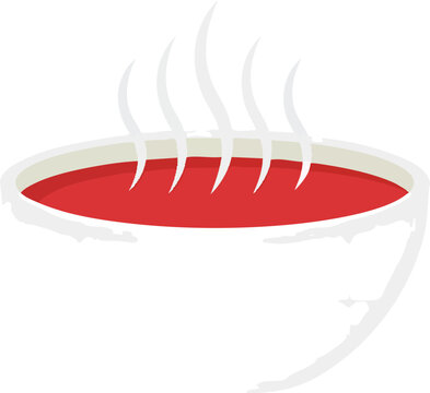 Steaming hot vegetable soup served in a deep ceramic bowl for healthy nutrition and comfort dining during winter season meals where people enjoy natural warmth from freshly cooked liquid food