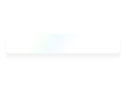 Gradient rectangle button on transparent background