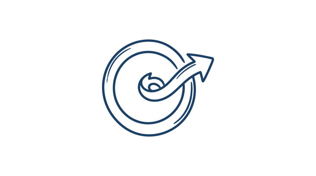 Hand Drawn Sketch Arrows and Navigation Elements Set with Elegant Curves and Loops