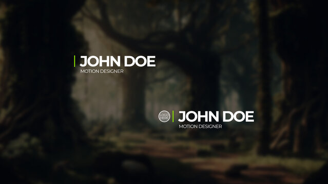 Corporate Minimal Lower Thirds 03