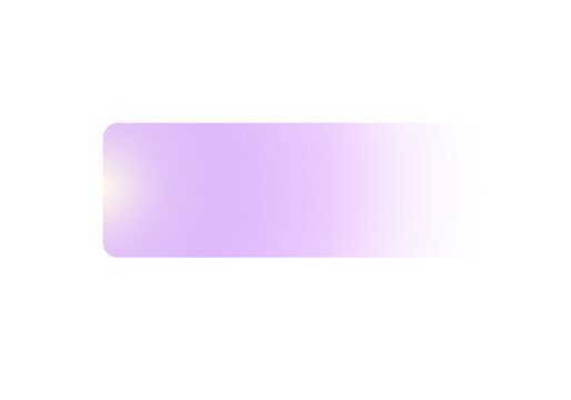 Purple gradient rectangle with rounded corners on transparent background