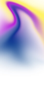 Colorful abstract swirl design with vibrant gradients on transparent background