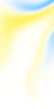 Abstract colorful gradient design element on transparent background