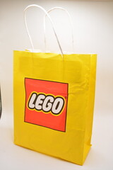 Fototapeta premium Lego paper bag in Manila, Philippines