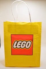Fototapeta premium Lego paper bag in Manila, Philippines