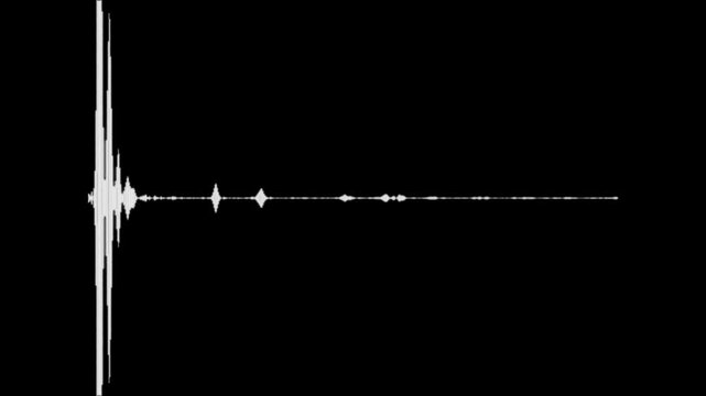 Colorful Sound Wave in Cosmic Space &ndash; Dynamic Frequency Spectrum, Vibrant Glow &ndash;Concept with technology background.