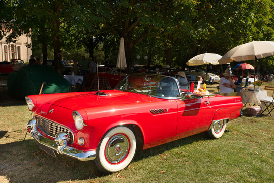 Ford Thunderbird 1955 Oldtimer-Meeting Baden-Baden