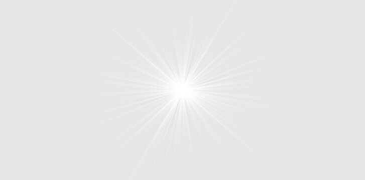 Transparent PNG vibrant sunlight overlay with radiant optical burst and magical sky shimmer for premium weather illustration background.