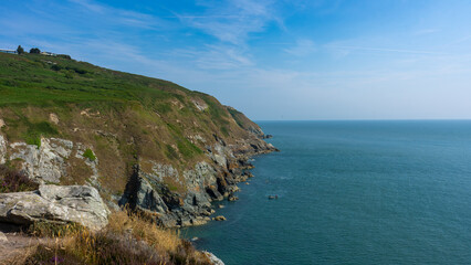 Fototapeta premium Rugged Headland Stretching into the Blue