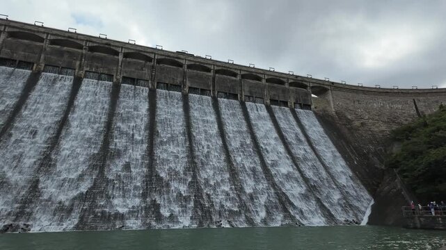 Historic masonry dam spans the scenic Tai Tam. Aug 16 2025