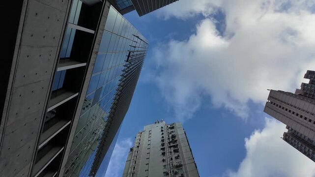 Dense urban Chai Wan neighborhood overlooks coastal bay. Aug 16 2025