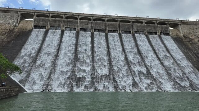 Historic masonry dam spans the scenic Tai Tam. Aug 16 2025
