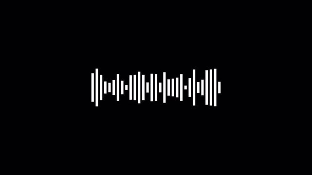 sound wave background, mov video