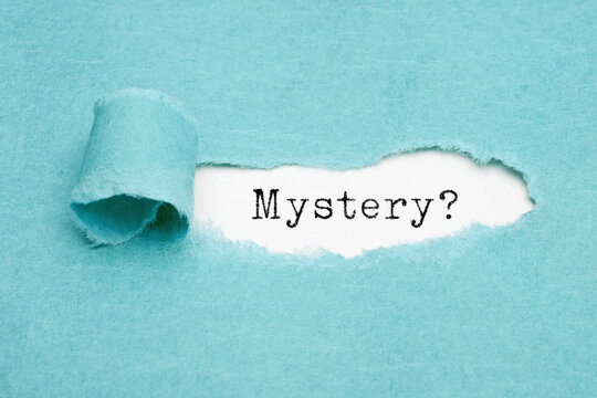 Uncovering Mystery Torn Paper Concept