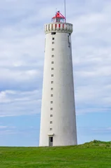 Lighthouse in Gardur Iceland © waku