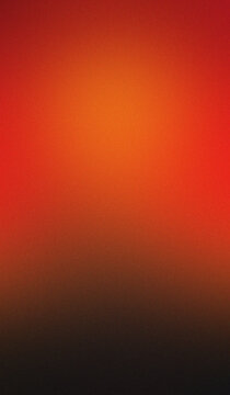 Vibrant gradient transitions from deep red to warm orange. Soft texture adds depth and visual richness.