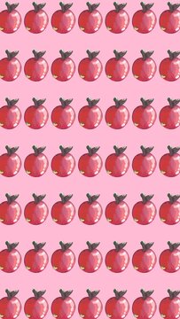 Red Apple Worm Wallpaper 