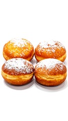 Fototapeta premium Donuts with icing.