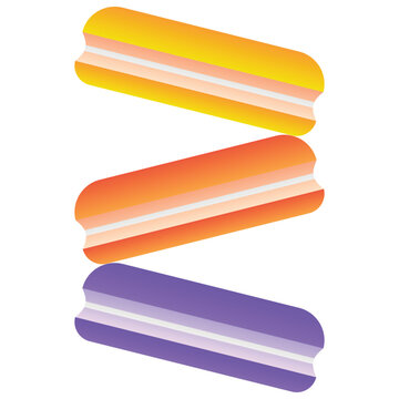 Gradient color illustration for Biscuits