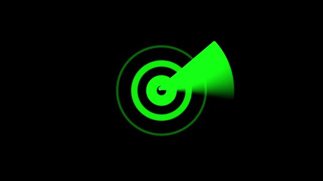 Abstract Waveform Signal Illustration with Red and White Oscillating Lines on Black Background