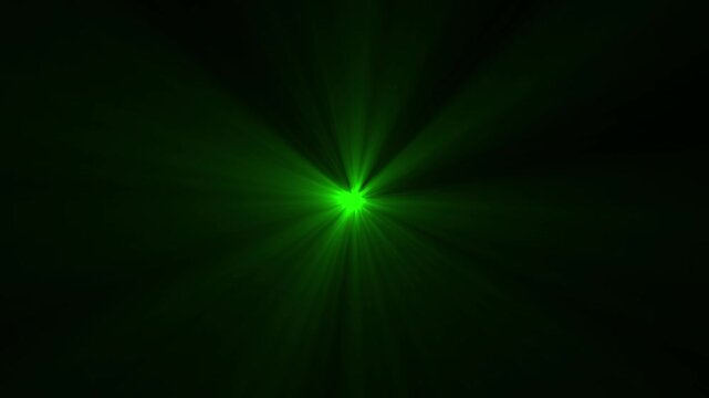 Growing Strokes Animation on Green neon with Smoke.