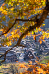 Autumn in Shirakawa-go, Gifu Prefecture, Japan © eyetronic