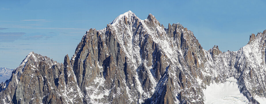 Aiguille Verte panorama
