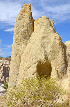 Probably the best known feature of Cappadocia, Turkey  found in its very heart, are the fairy chimneys of Goreme and its surrounding villages. The Fairy Chimneys of Cappadocia 