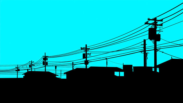 現実、イラスト、背景、セル画調、アニメ