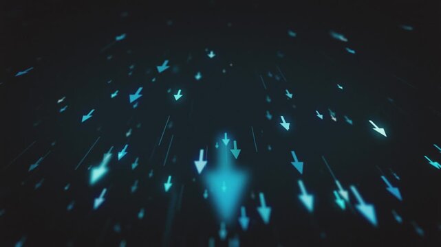 Abstract Arrows 3d Business Technology Background
Abstract 3d animation of speed arrows rising up for business success and data technology backgrounds