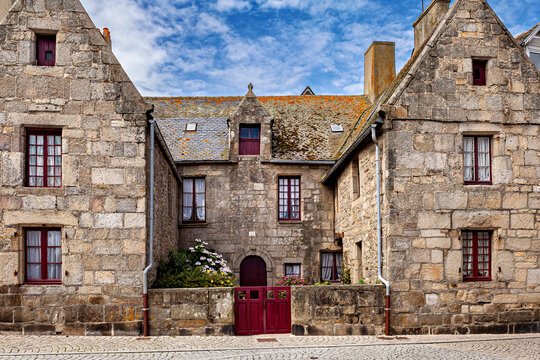 Historic stone house in Brittany
