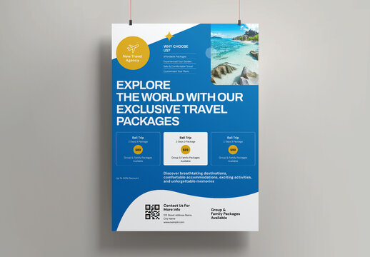 Travel Package Poster Design