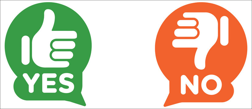 Thumb up and thumb down icon set with like dislike buttons, approval rejection symbols, rating system, feedback interface, and social media UI graphics, vector, designs
