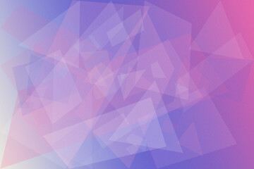 Obraz premium Abstract geometric polygon pattern in soft purple and pink creates a modern, dreamy backdrop for tech, design, and promotional layouts with copy space.