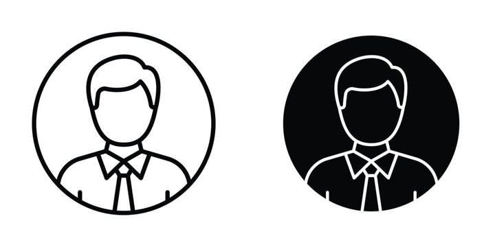 User icons multiple style collection. icon in vector. Logotype