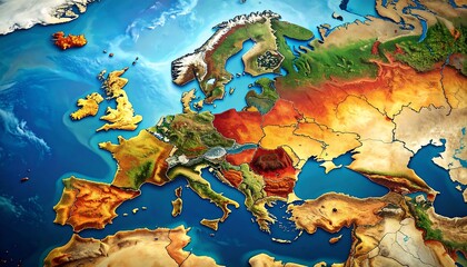 Europe Map. (1) © Aldi