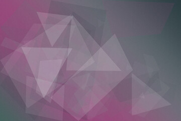 Fototapeta premium Abstract geometric polygon shapes in soft purple and blue gradients create a modern, calming backdrop with copy space for design, branding, and tech themes.