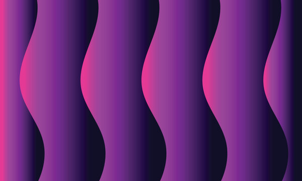 Abstract purple background with waves