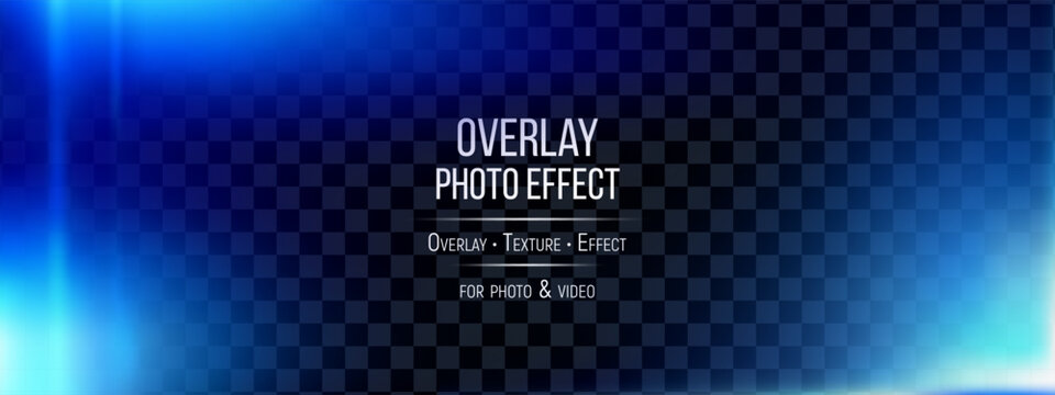 Leak background photo and camera effect filter with overlay light flare. Film blue prism and frame movie neon with burn retro burnt. Cinema camera effect and dust leak abstract with warm.