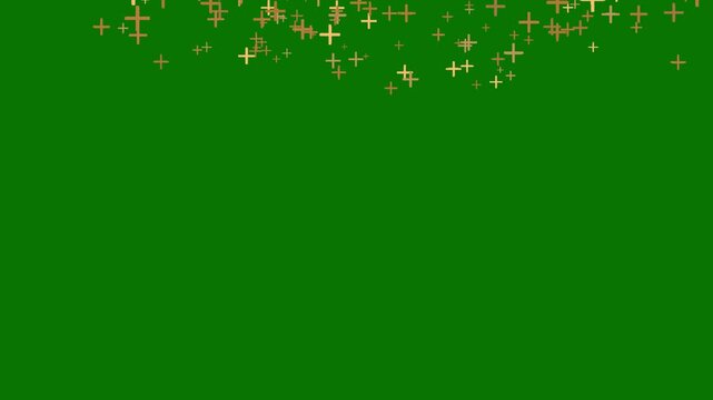 3D confetti explosion animation on greenscreen background. Perfect for celebration themes