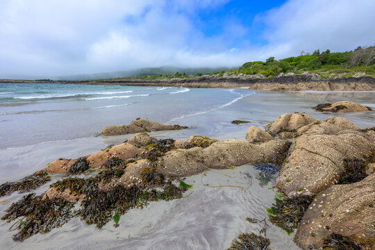 irland whitestrand beach killeen beach