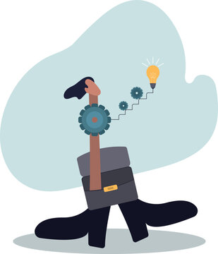 Best practices development, strategy to success or improvement, planning, progress or implementation process,human life and situation.vector illustration.