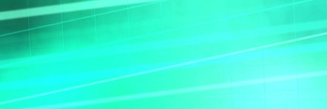 Turquoise and emerald diagonal light trails over a geometric grid, website banner seamless loop animation for a dynamic digital backdrop
