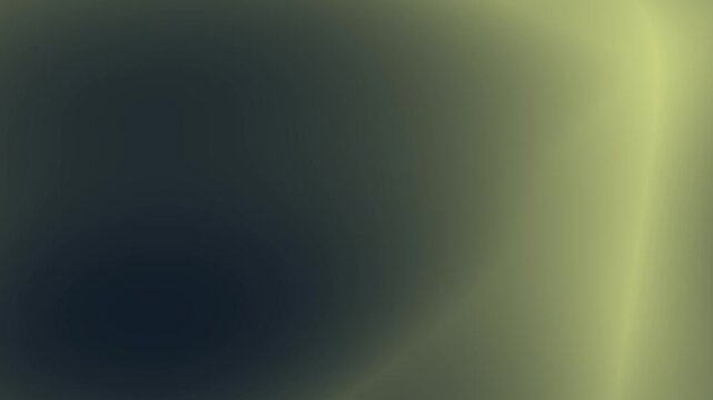 Olive green abstract gradient background with soft glowing light loop animation